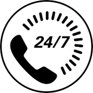 24/7 Emergency Support